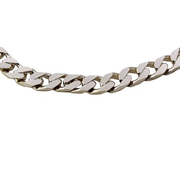 Silver 20 inch curb Chain